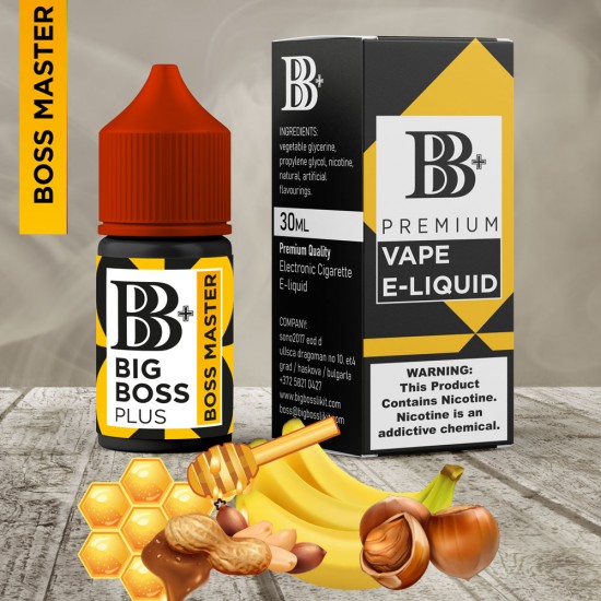 BB+ Plus Premium BOSS MASTER 30ML Likit  en uygun fiyatlar ile bigbosslikit.net