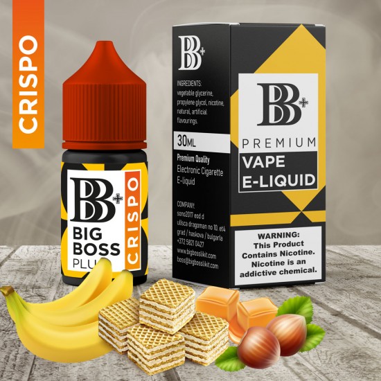 BB+ Plus Premium CRISPO 30ML Likit  en uygun fiyatlar ile bigbosslikit.net