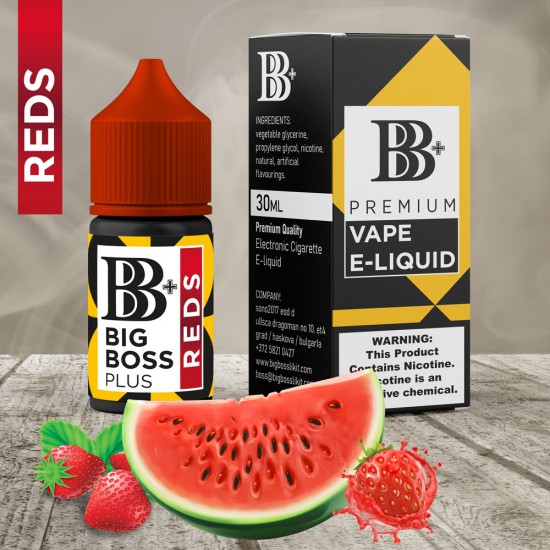 BB+ Plus Premium REDS 30ML Likit  en uygun fiyatlar ile bigbosslikit.net