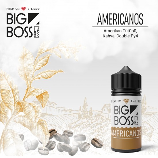 Big Boss 60 ML Amerikanos  Likit  en uygun fiyatlar ile bigbosslikit.net