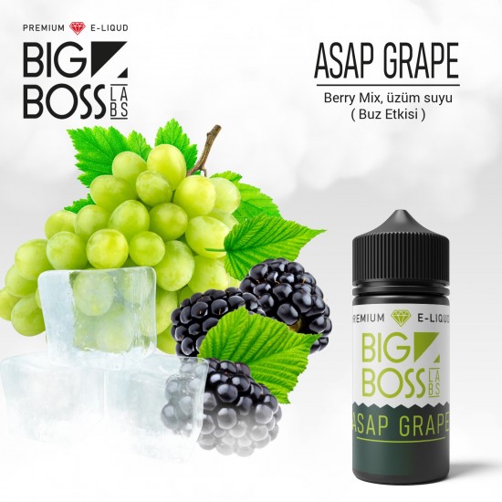 Big Boss 60 ML Asap Grape Likit  en uygun fiyatlar ile bigbosslikit.net