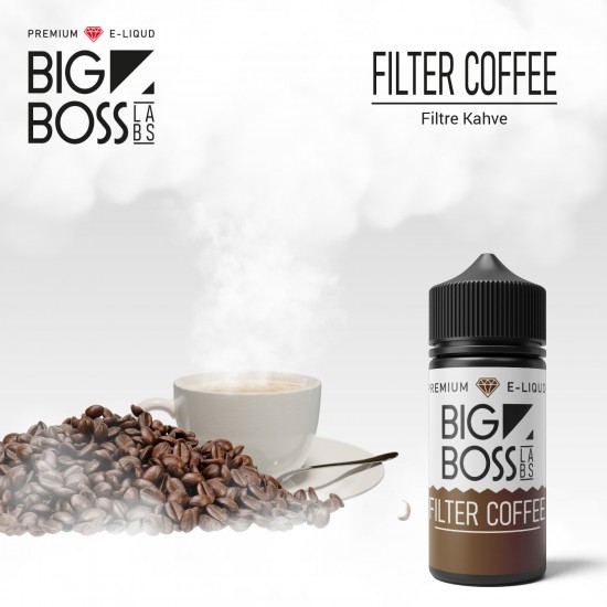 Big Boss 60 ML Filter Coffe Likit  en uygun fiyatlar ile bigbosslikit.net