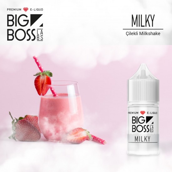 Big Boss Milky 30 ML Likit  en uygun fiyatlar ile bigbosslikit.net