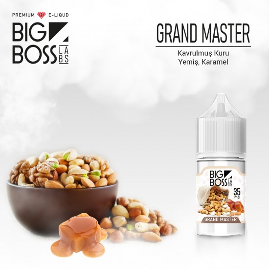 Big Boss Grand Master 30 ML Salt Likit  en uygun fiyatlar ile bigbosslikit.net